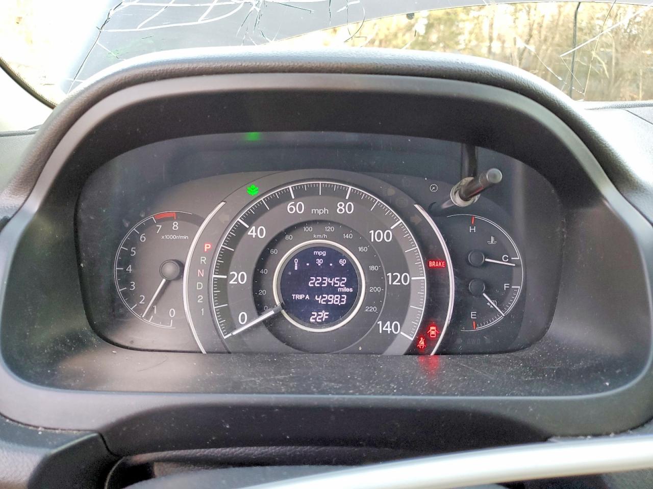 2014 HONDA CR-V EXL photo 9