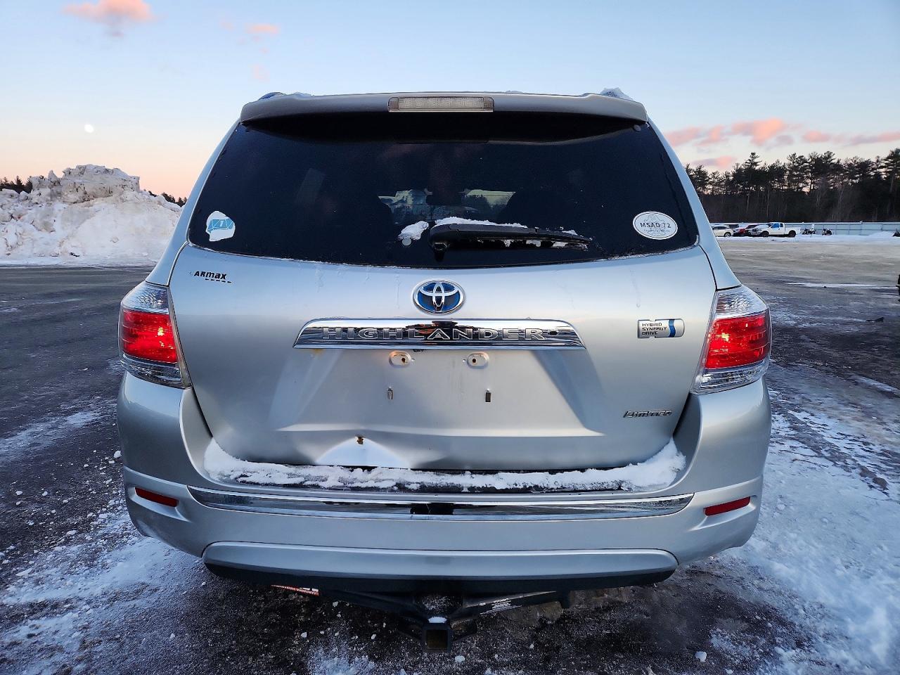 2012 TOYOTA HIGHLANDER HYBRID LIMITED photo 6