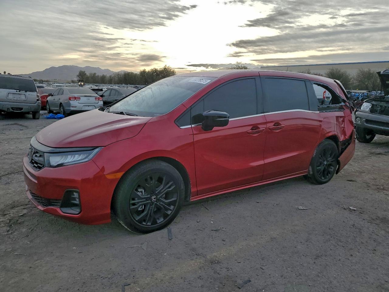 2025 HONDA ODYSSEY SPORT-L — REAR END damage — photo 1
