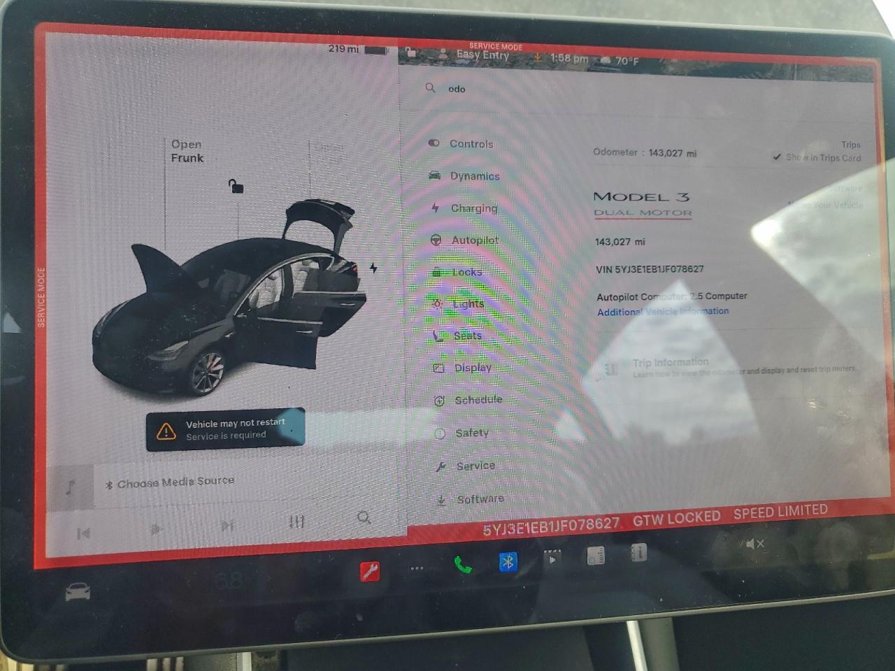 2018 TESLA MODEL 3 photo 9