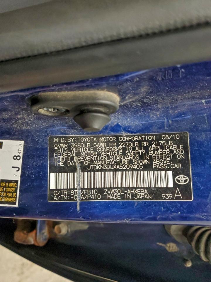 2010 TOYOTA PRIUS photo 12