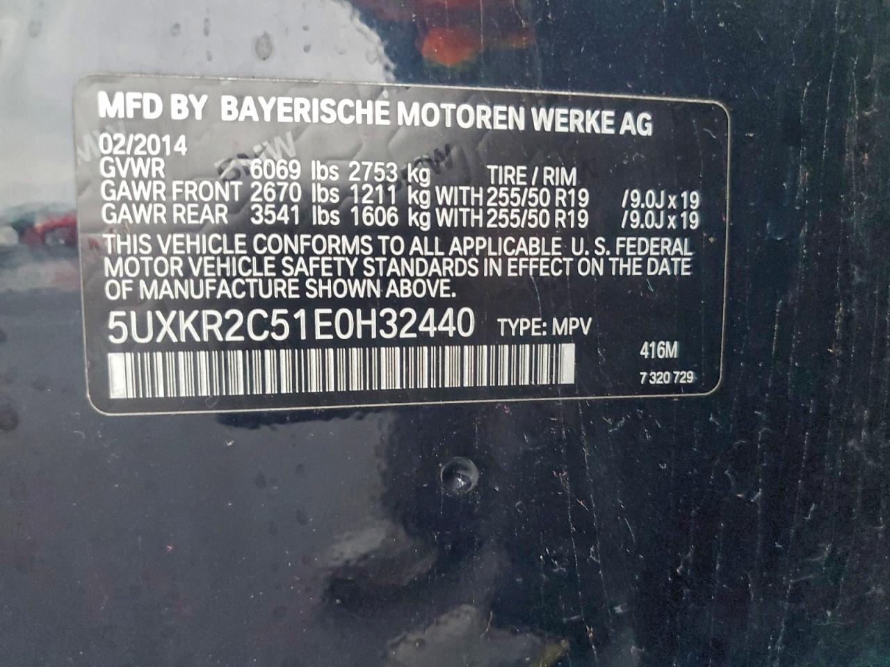 2014 BMW X5 SDRIVE35I photo 12