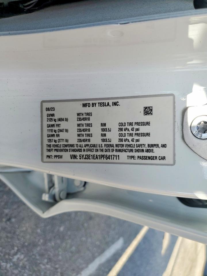 2023 TESLA MODEL 3 photo 13