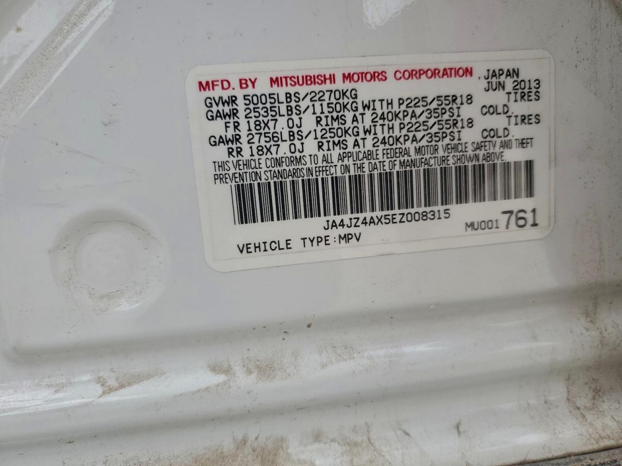 2014 MITSUBISHI OUTLANDER GT photo 13