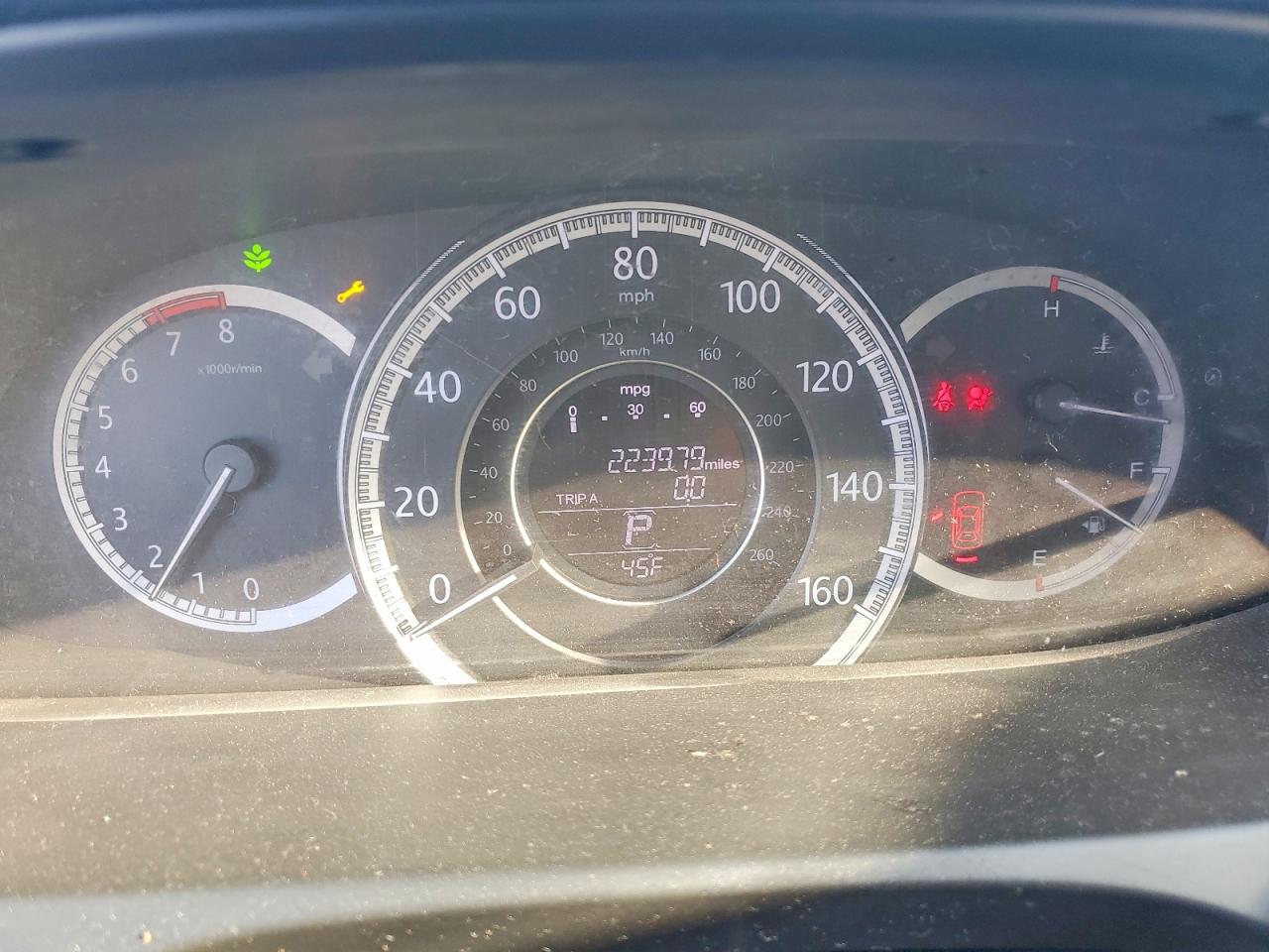 2015 HONDA ACCORD EX photo 9