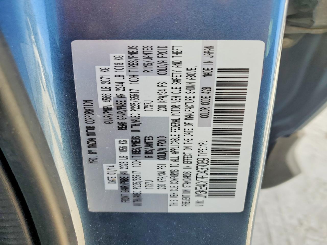 2015 MAZDA CX-5 TOURING photo 12
