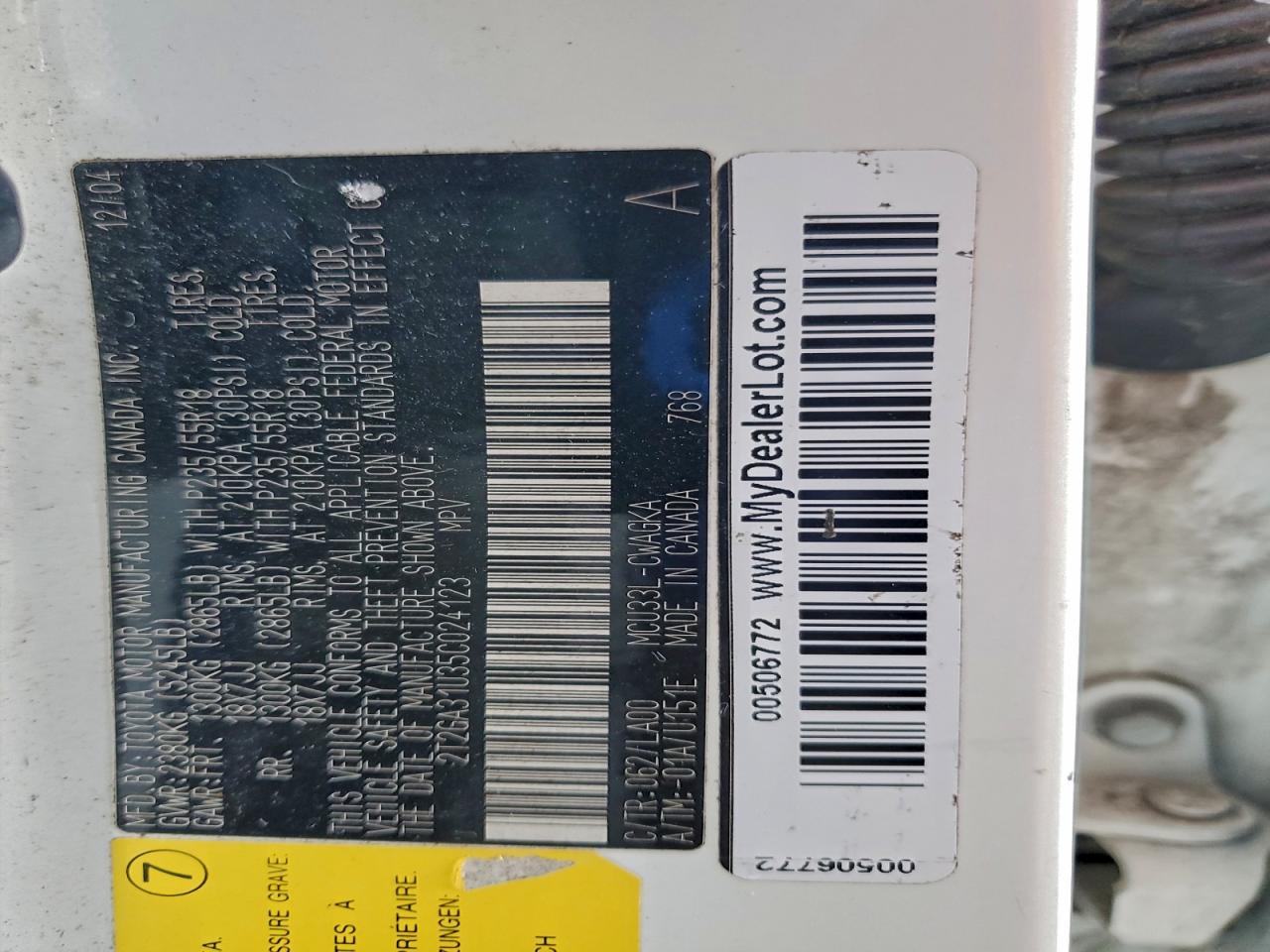 2005 LEXUS RX 330 photo 12