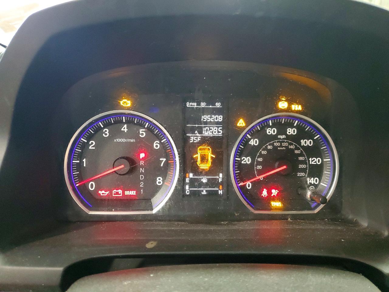 2008 HONDA CR-V EXL photo 9