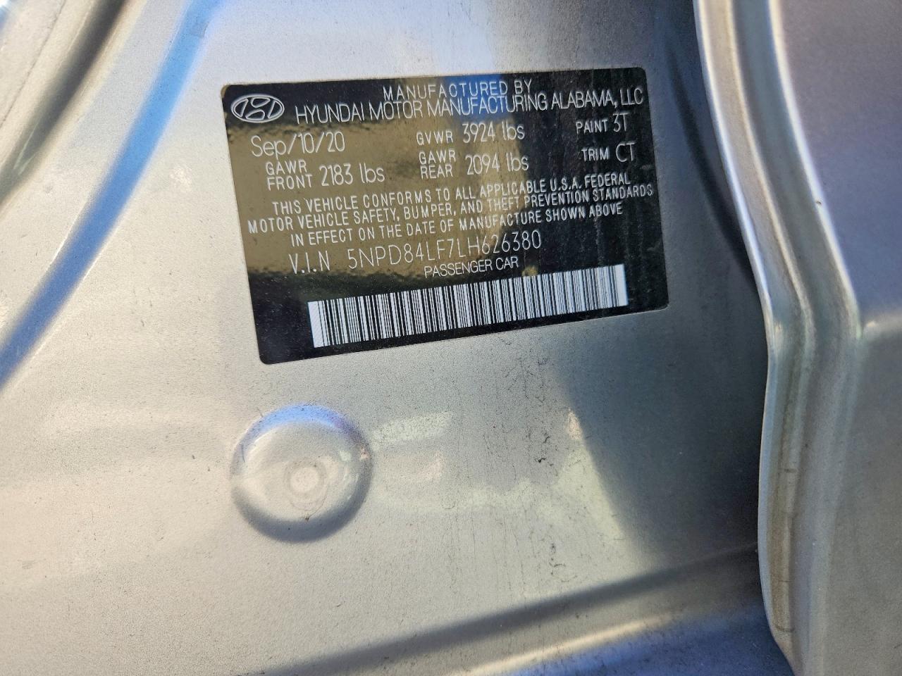 2020 HYUNDAI ELANTRA SEL photo 12