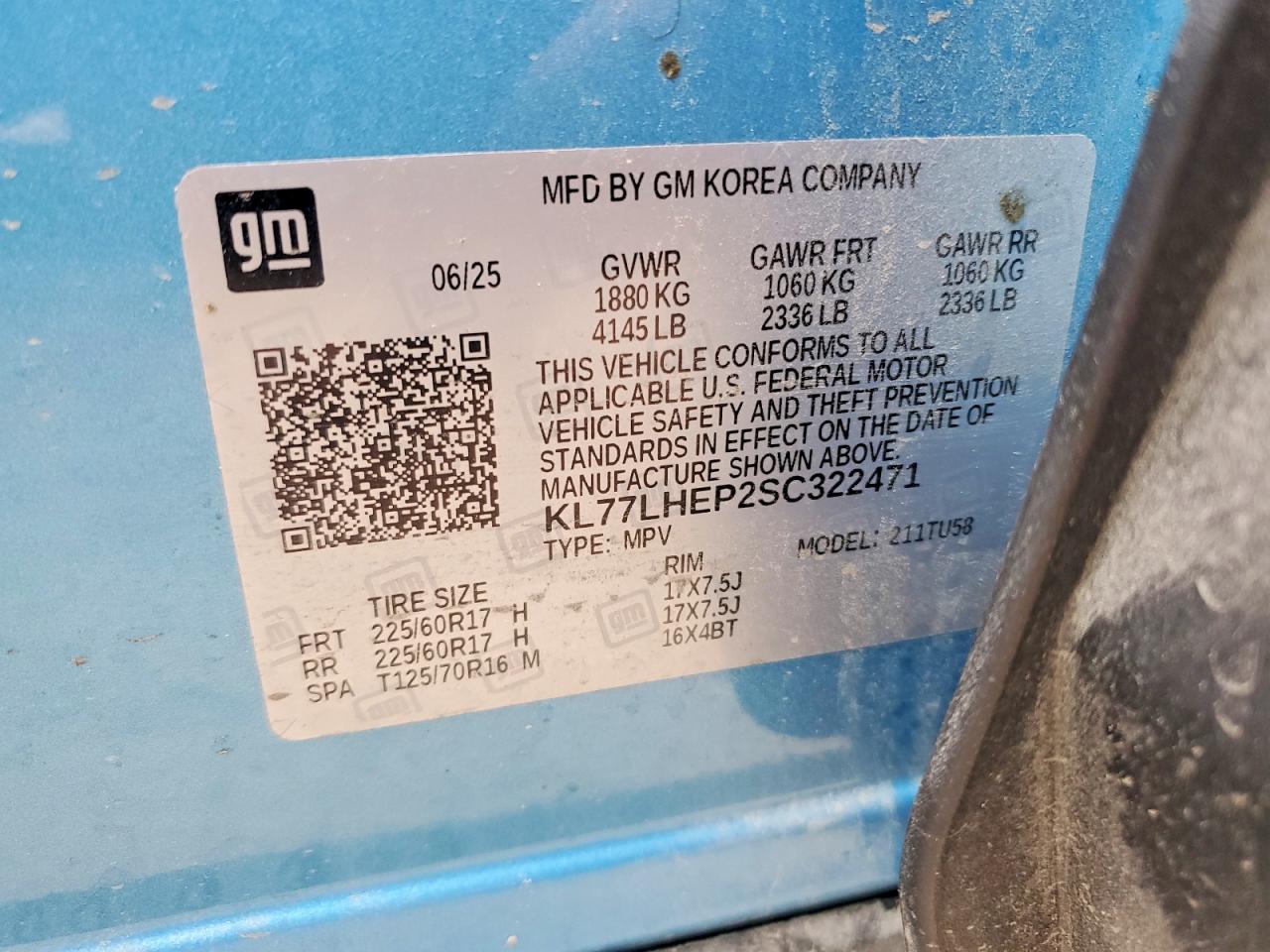 2025 CHEVROLET TRAX 1LT photo 13
