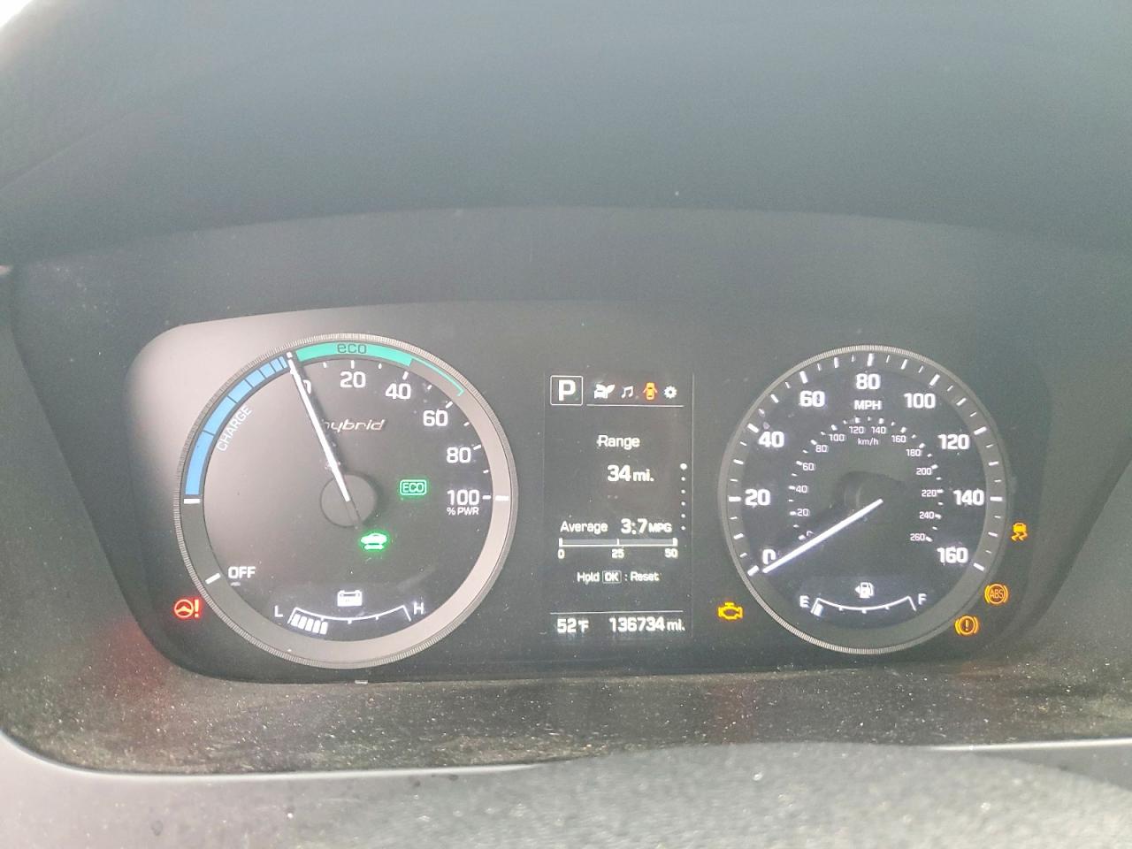 2016 HYUNDAI SONATA HYBRID photo 9