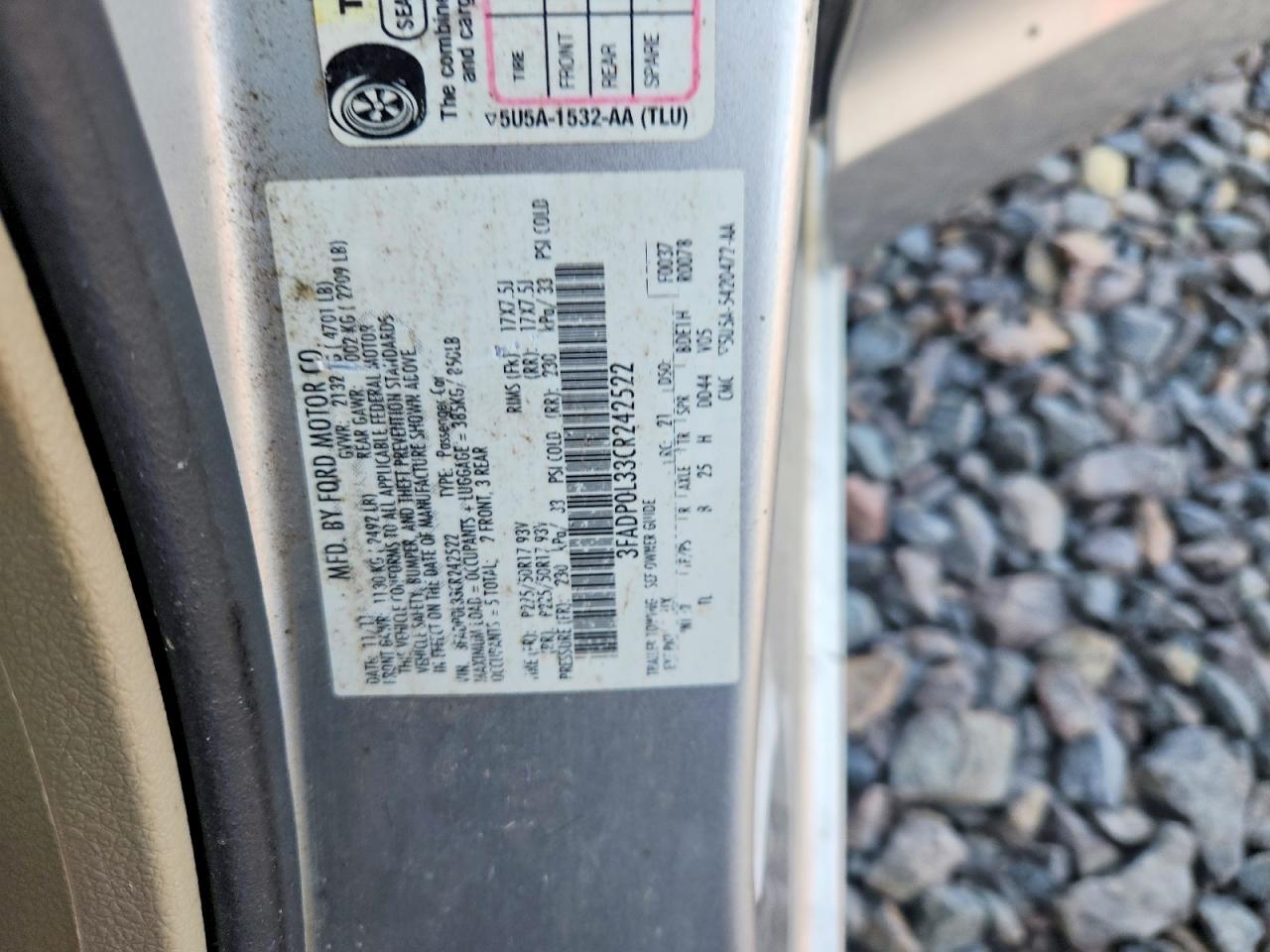 2012 FORD FUSION HYBRID photo 23