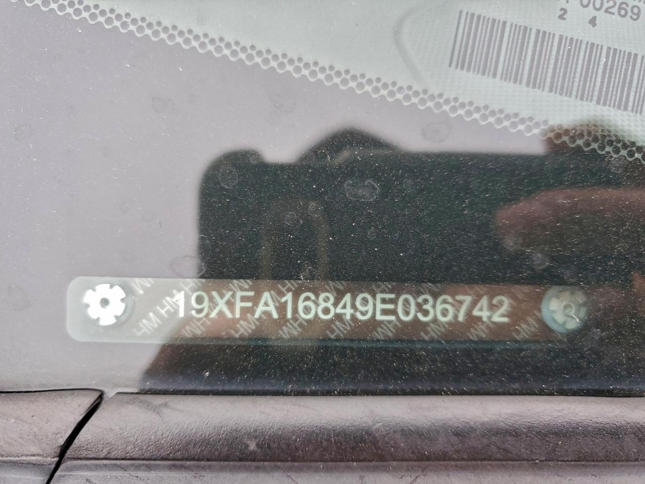 2009 HONDA CIVIC EX photo 12