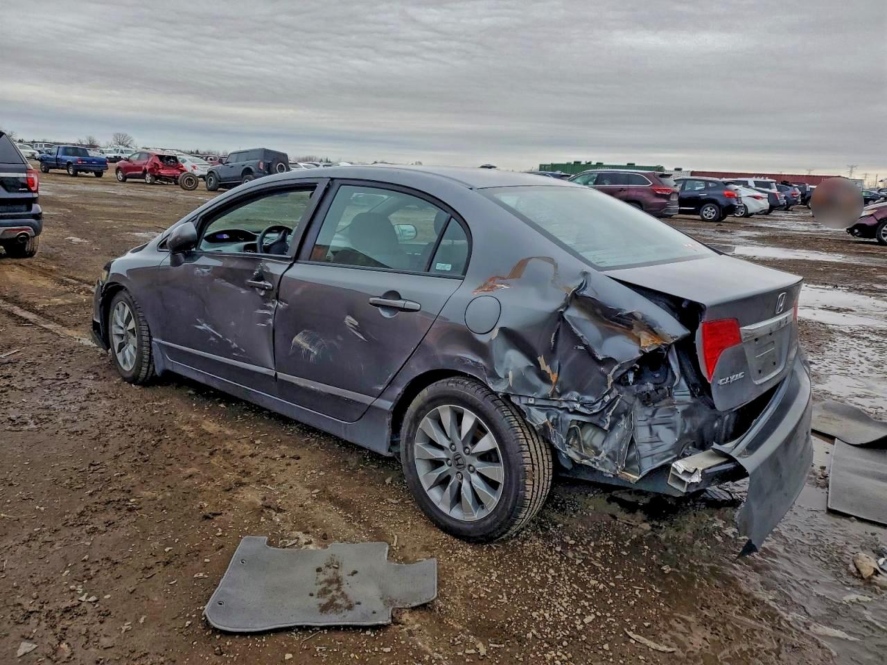 2009 HONDA CIVIC EX photo 2