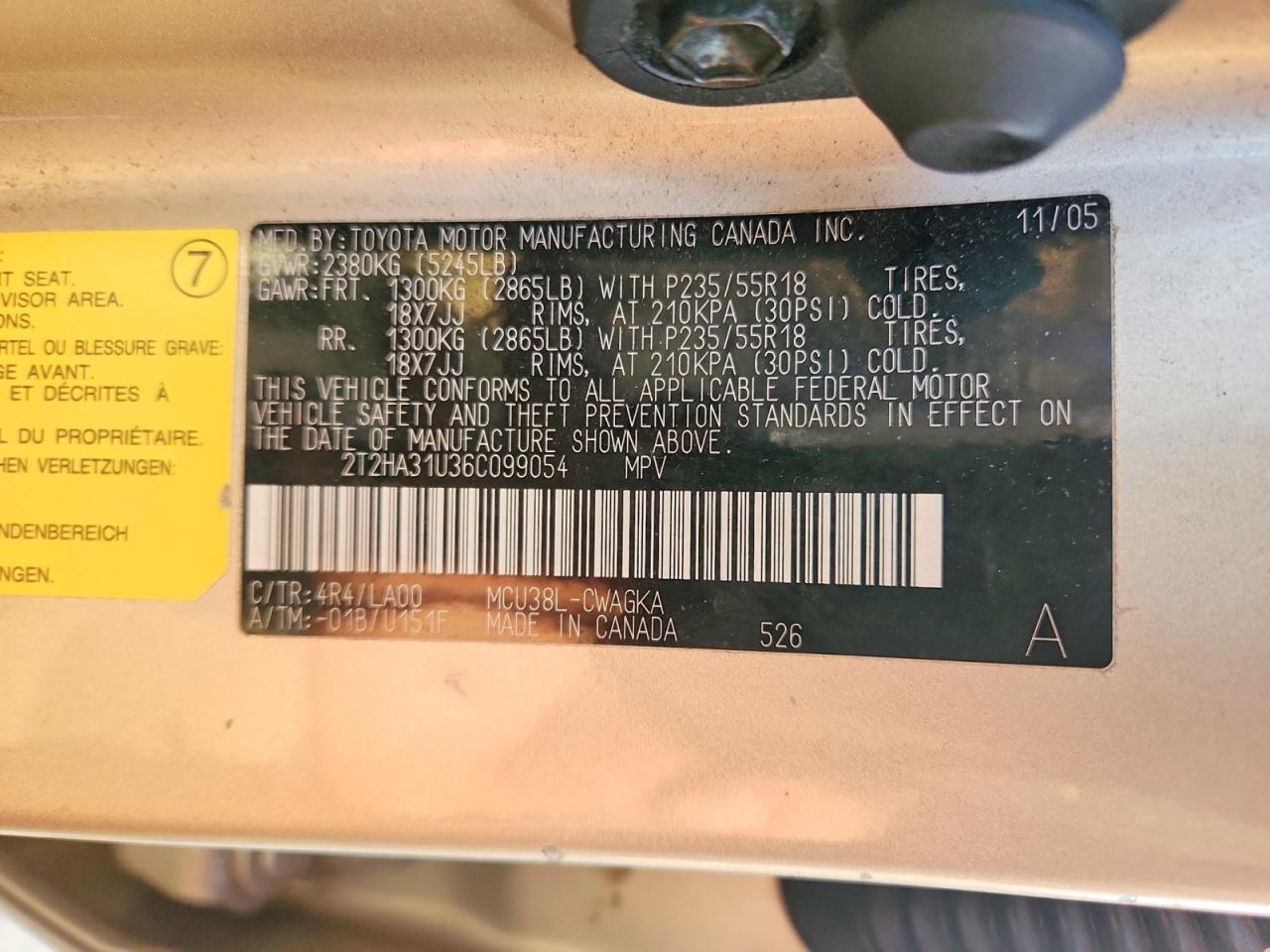 2006 LEXUS RX 330 photo 37