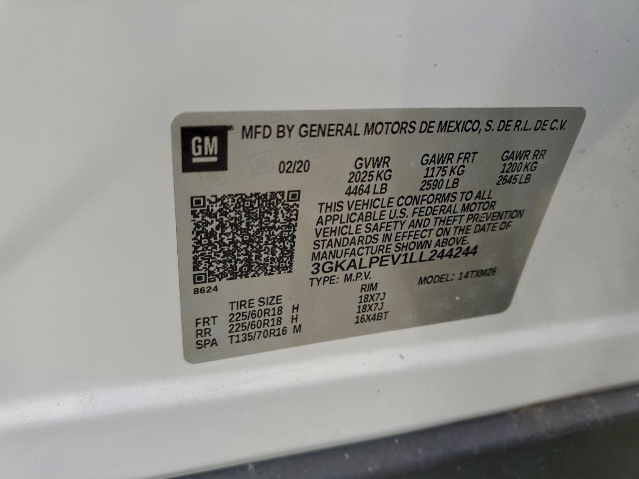2020 GMC TERRAIN SLT photo 12