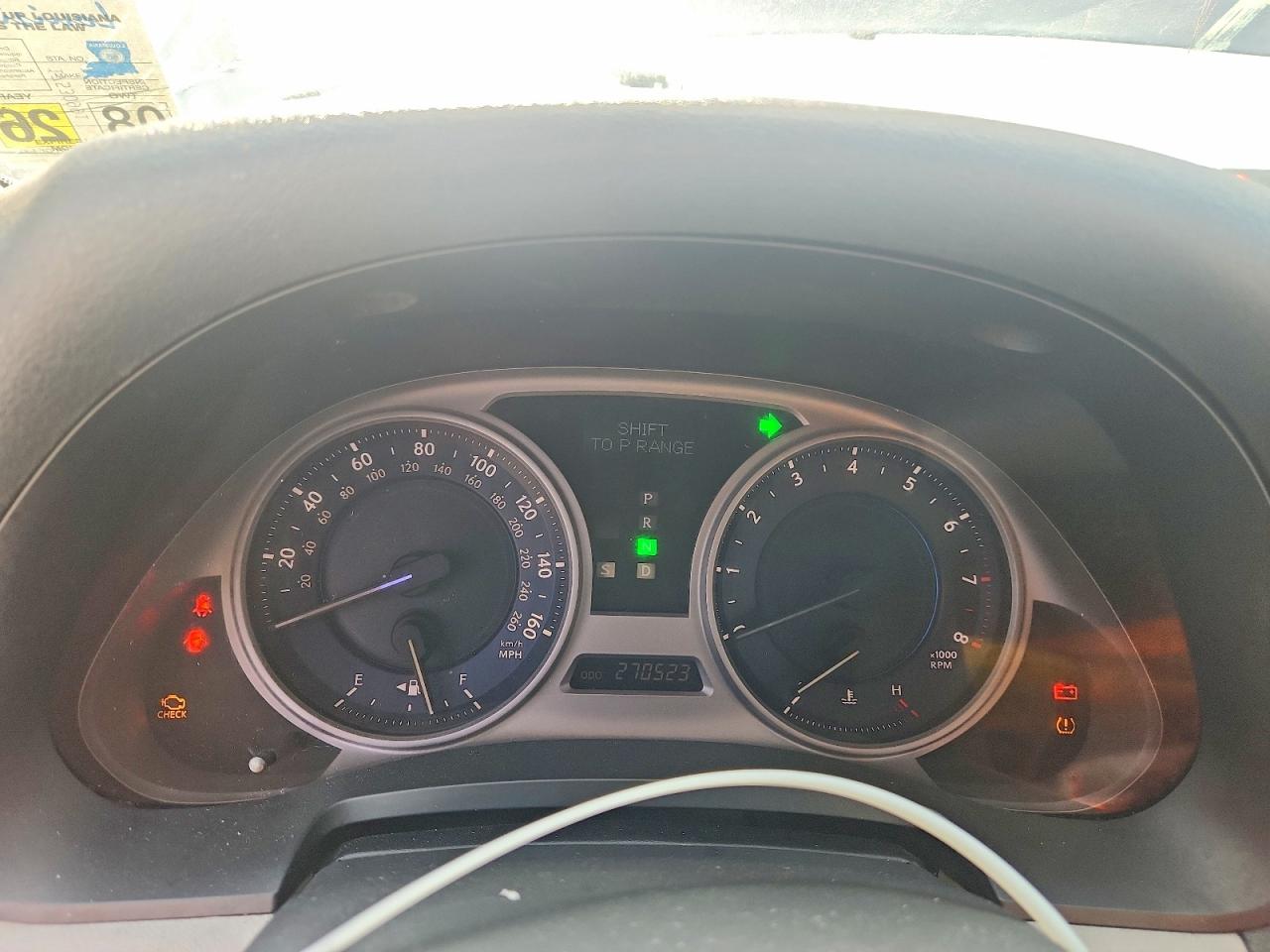 2008 LEXUS IS 250 photo 9