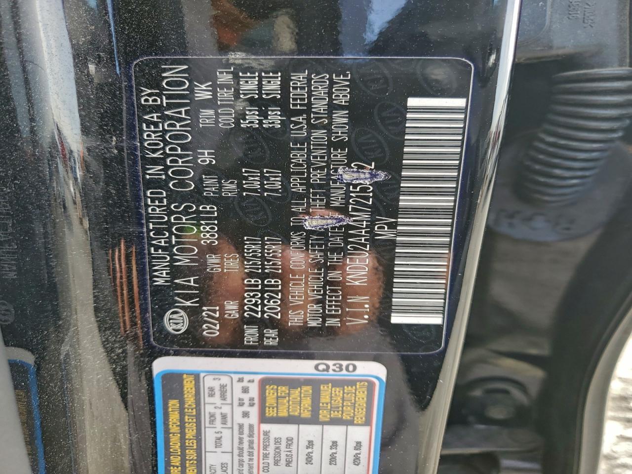 2021 KIA SELTOS S photo 12