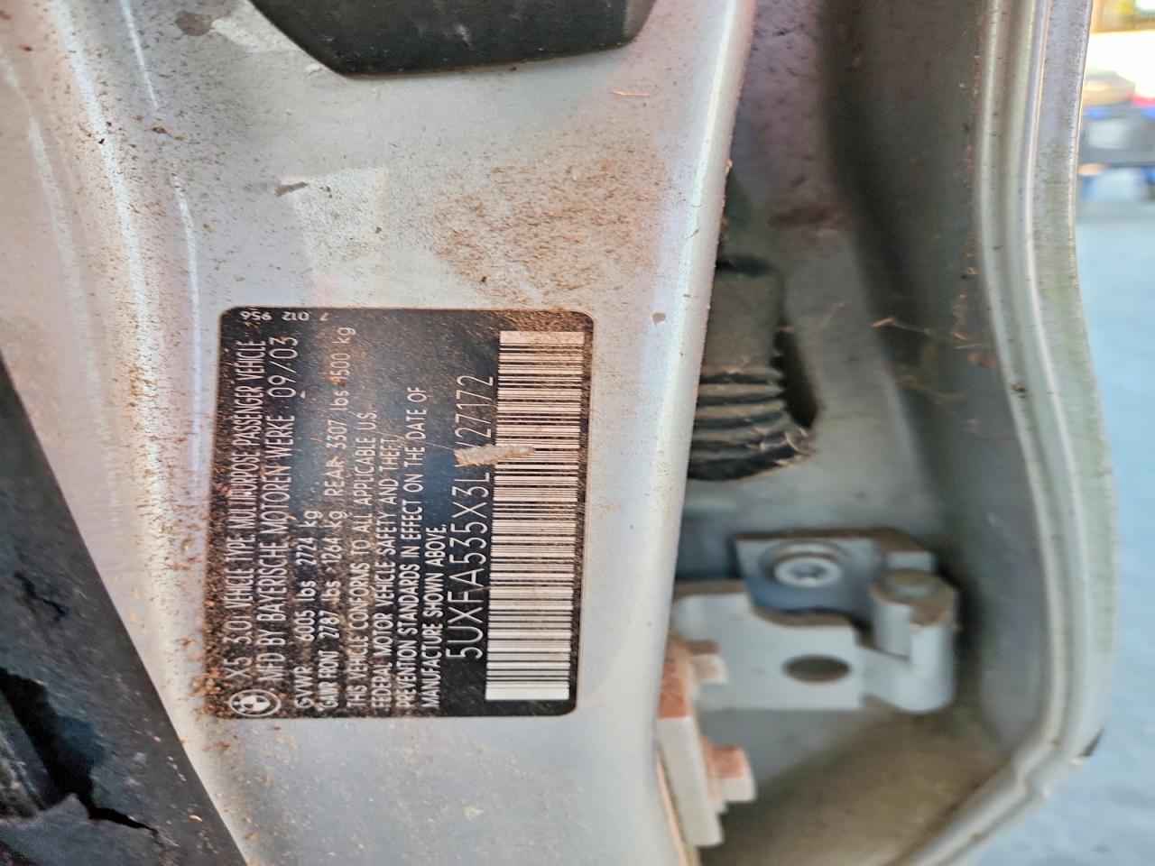 2003 BMW X5 3.0I photo 12