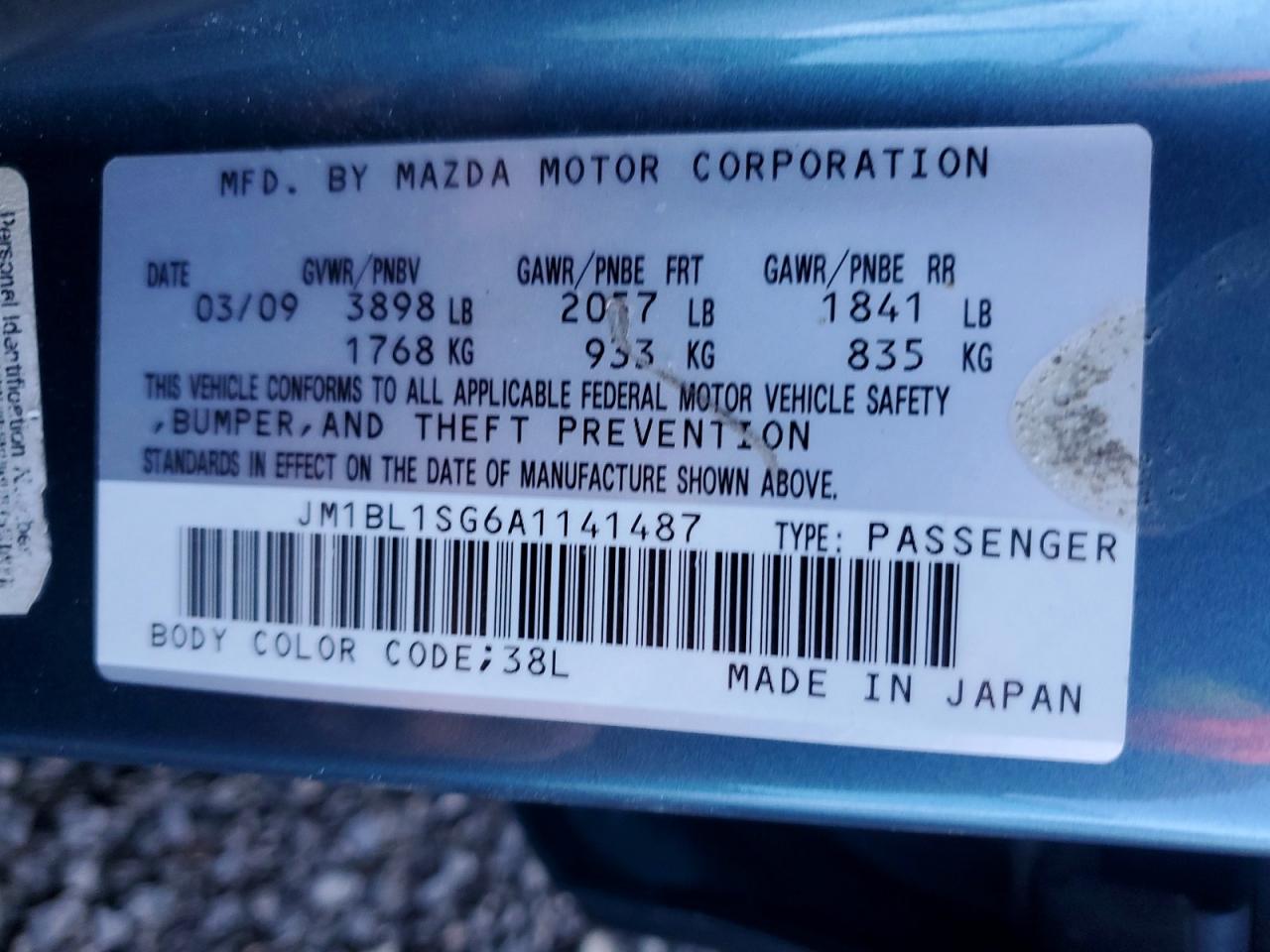 2010 MAZDA 3 I photo 12