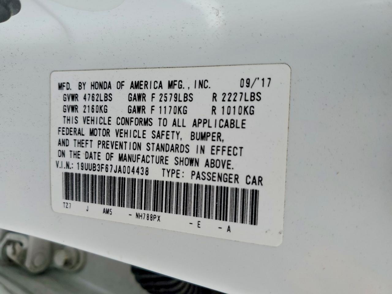 2018 ACURA TLX TECH+A photo 13