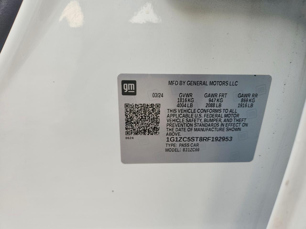 2024 CHEVROLET MALIBU LS photo 23