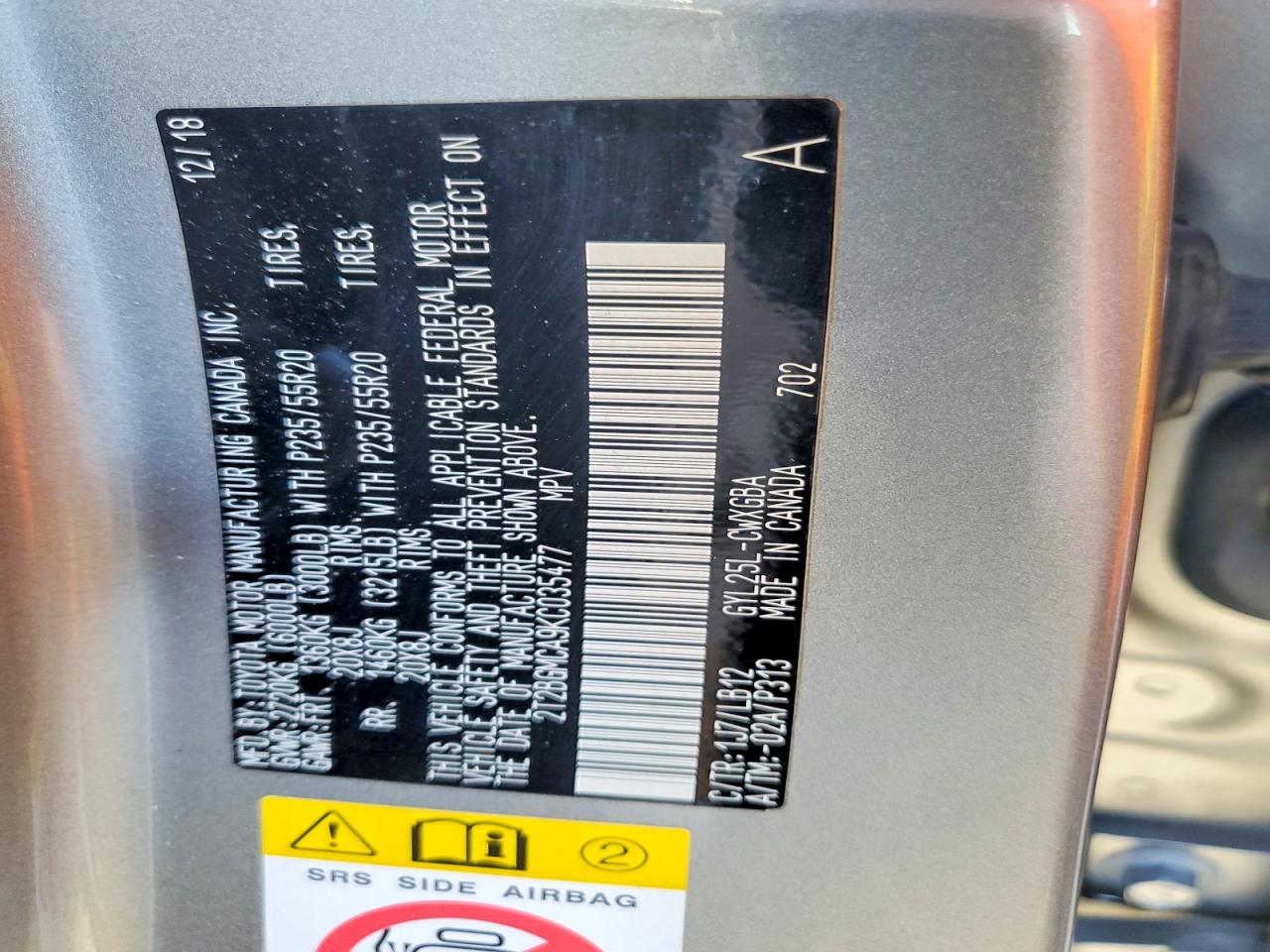 2019 LEXUS RX 450H BASE photo 14