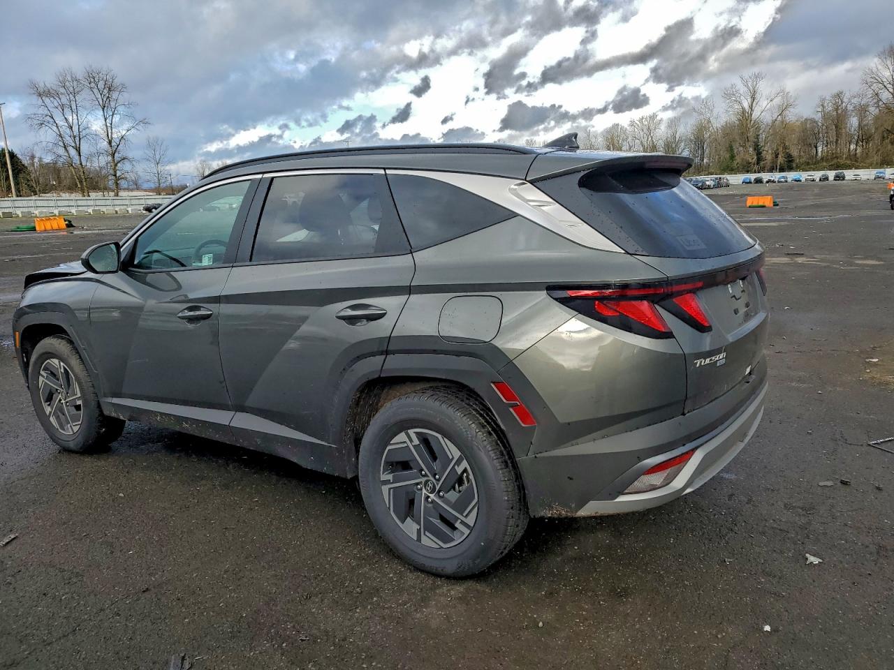 2025 HYUNDAI TUCSON BLUE photo 2