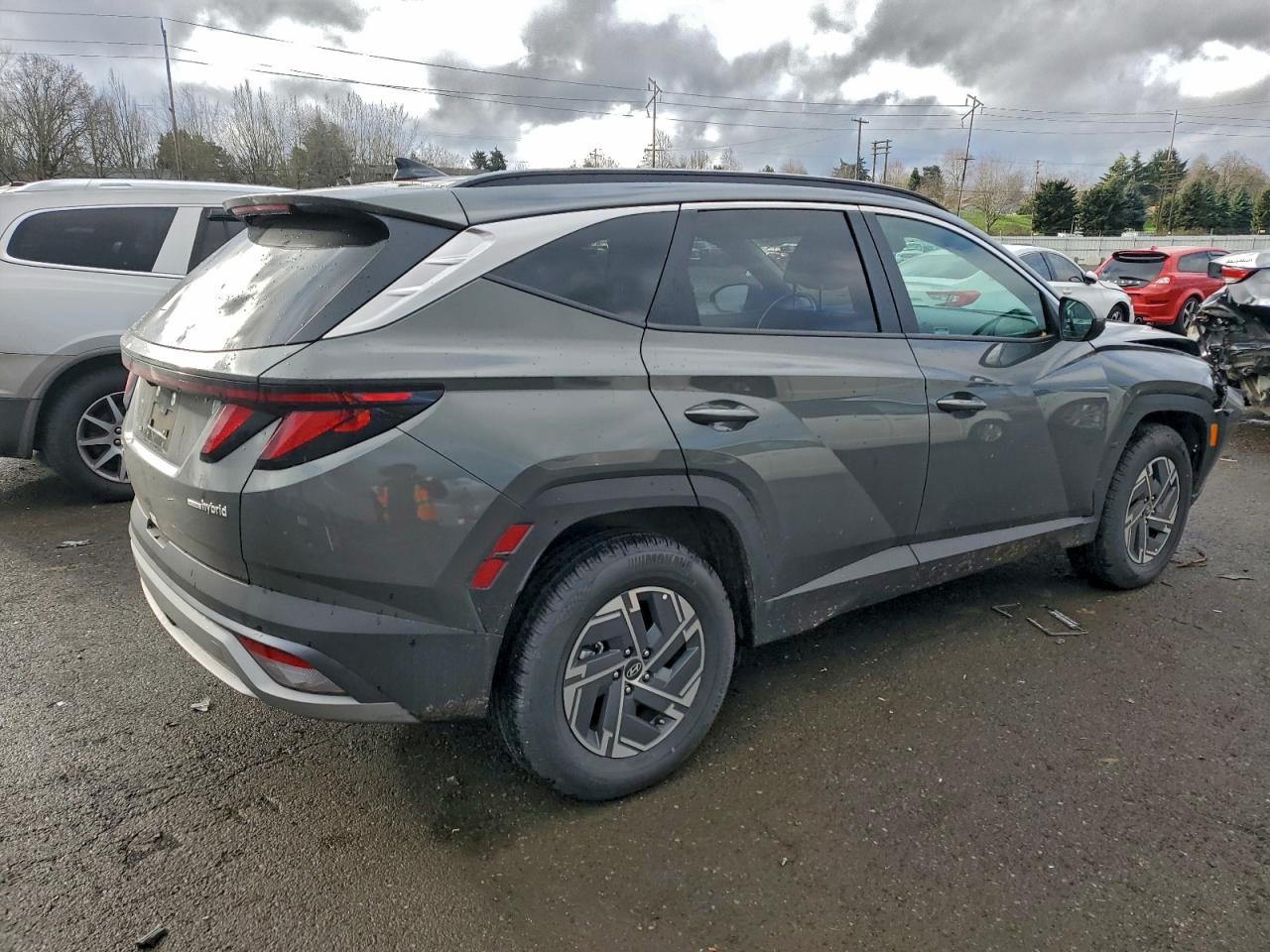 2025 HYUNDAI TUCSON BLUE photo 3