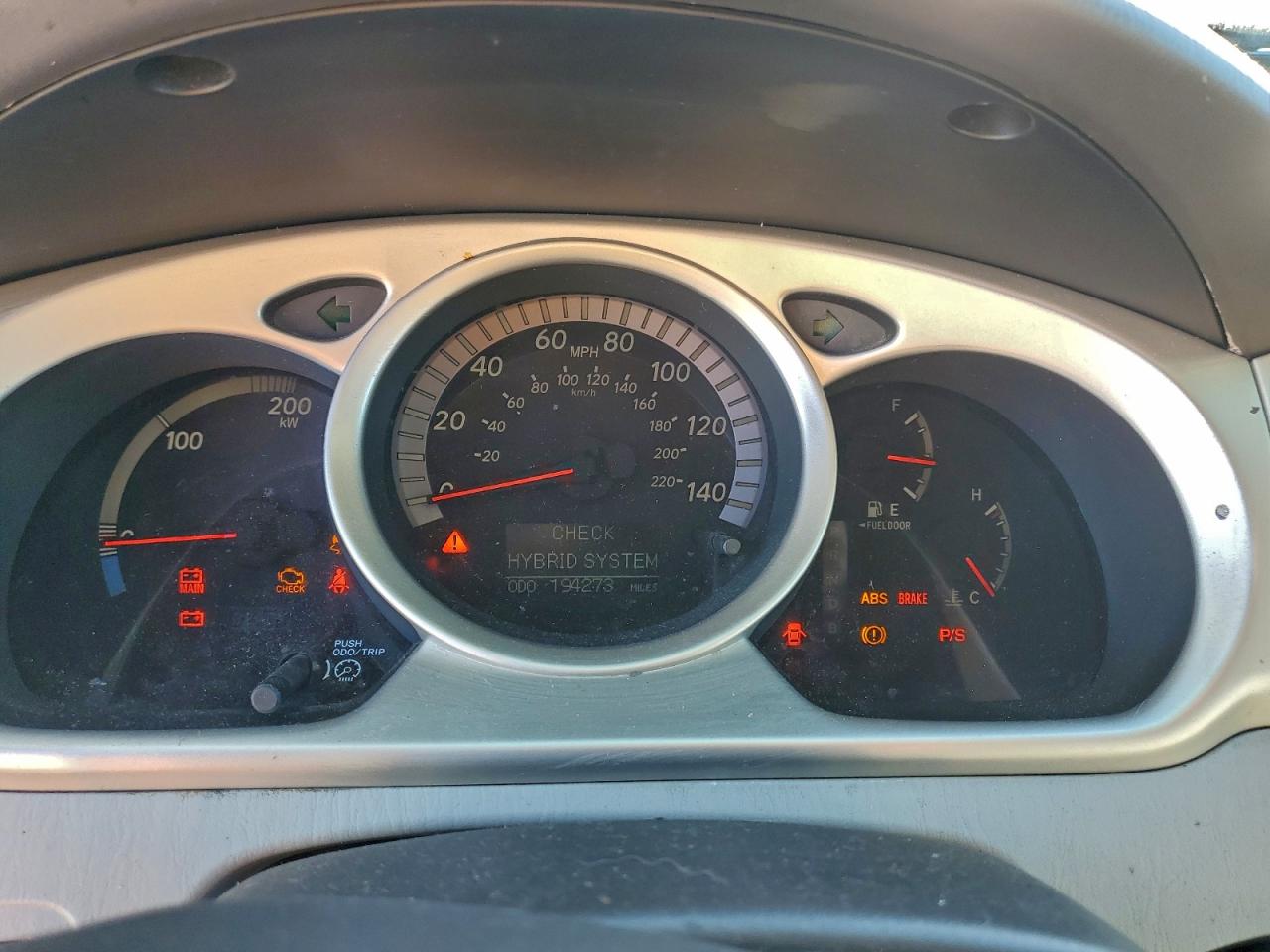 2007 TOYOTA HIGHLANDER HYBRID photo 9