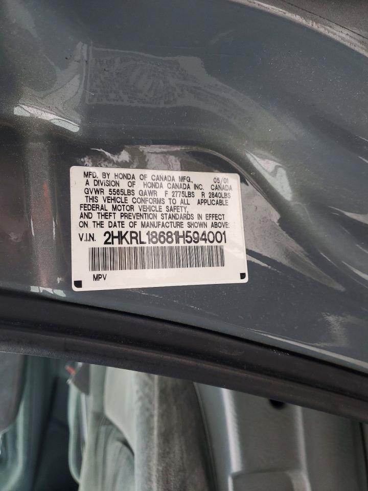 2001 HONDA ODYSSEY EX photo 13