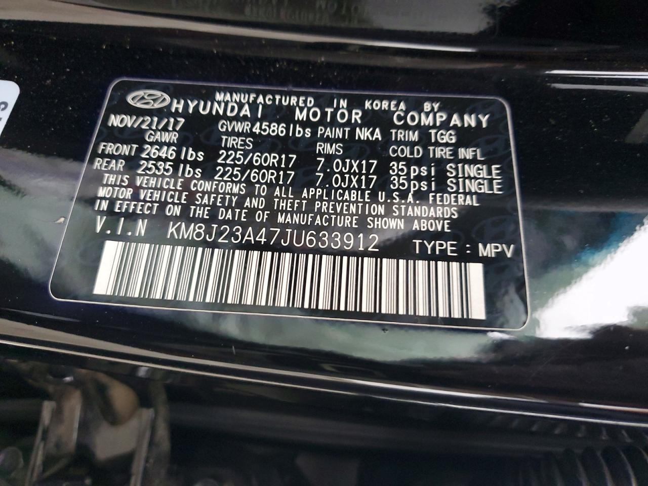 2018 HYUNDAI TUCSON SE photo 25