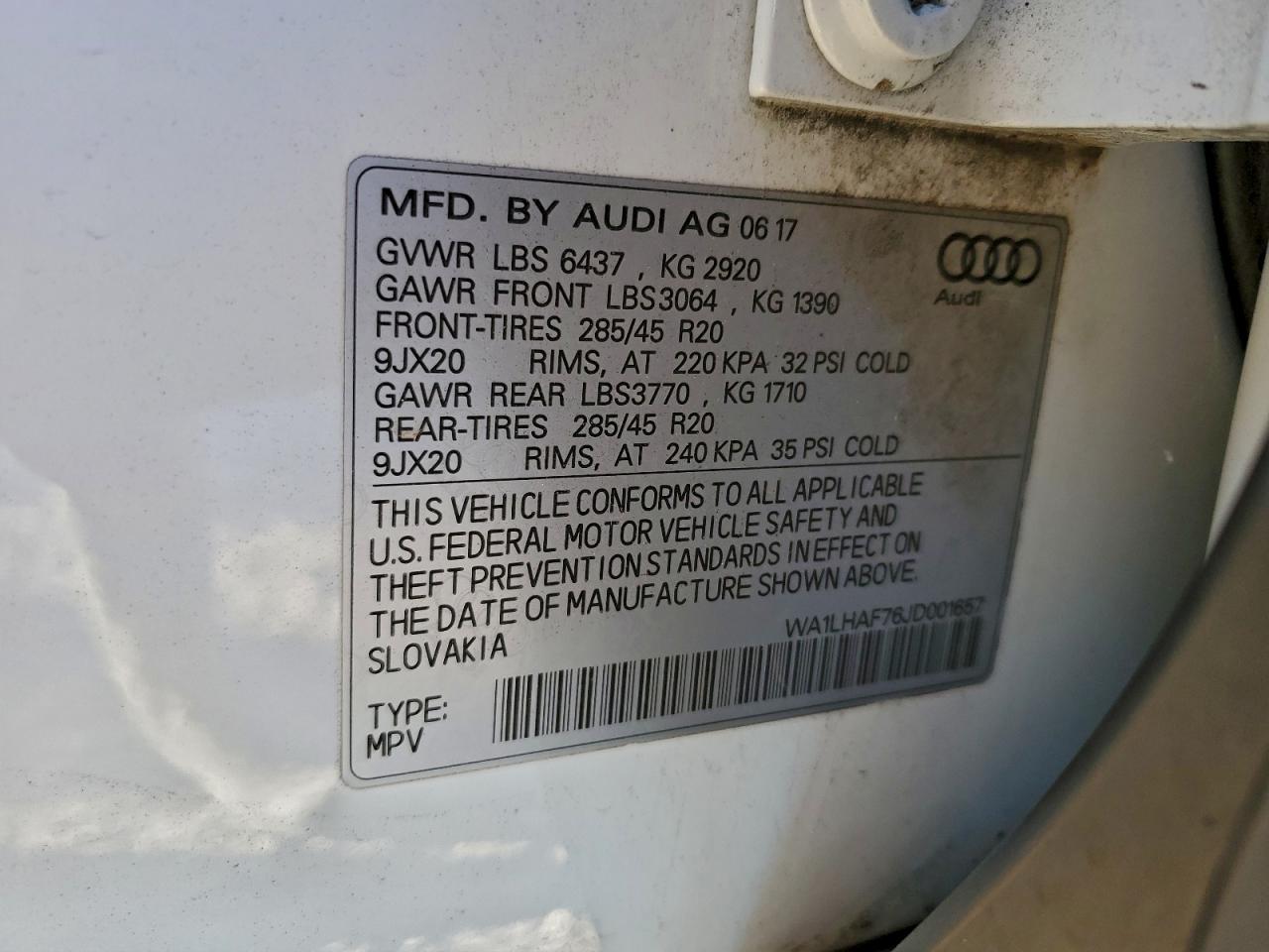2018 AUDI Q7 PREMIUM PLUS photo 40