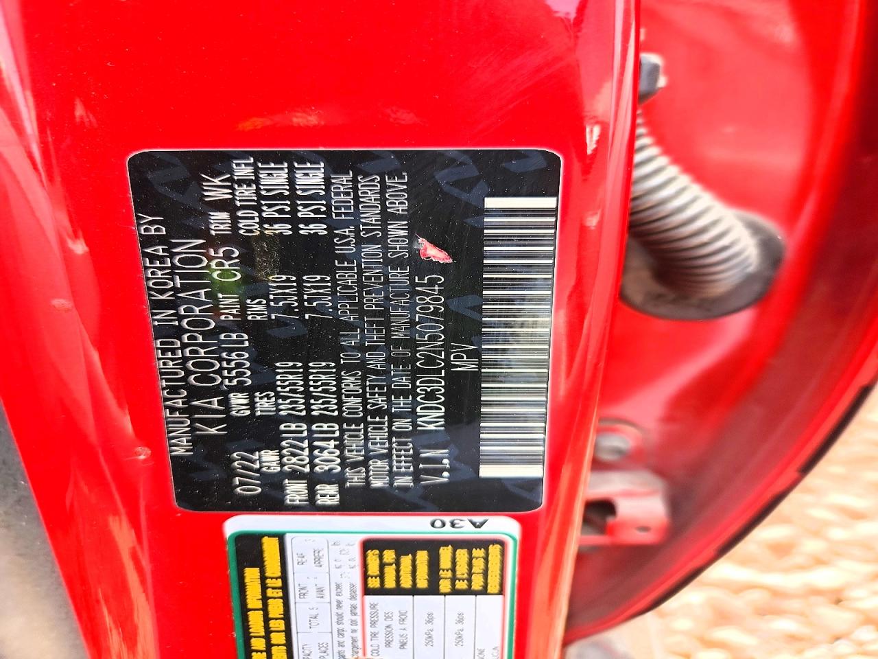 2022 KIA EV6 LIGHT photo 14