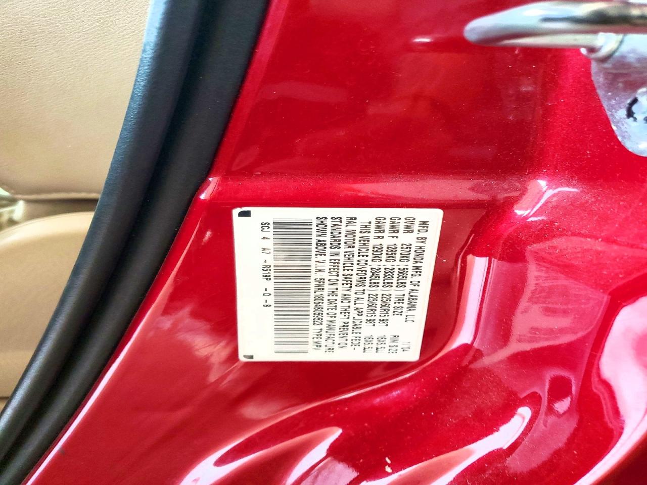 2004 HONDA ODYSSEY EXL photo 14