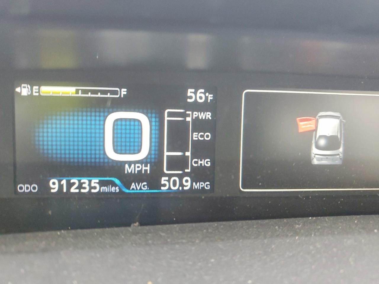 2017 TOYOTA PRIUS photo 9