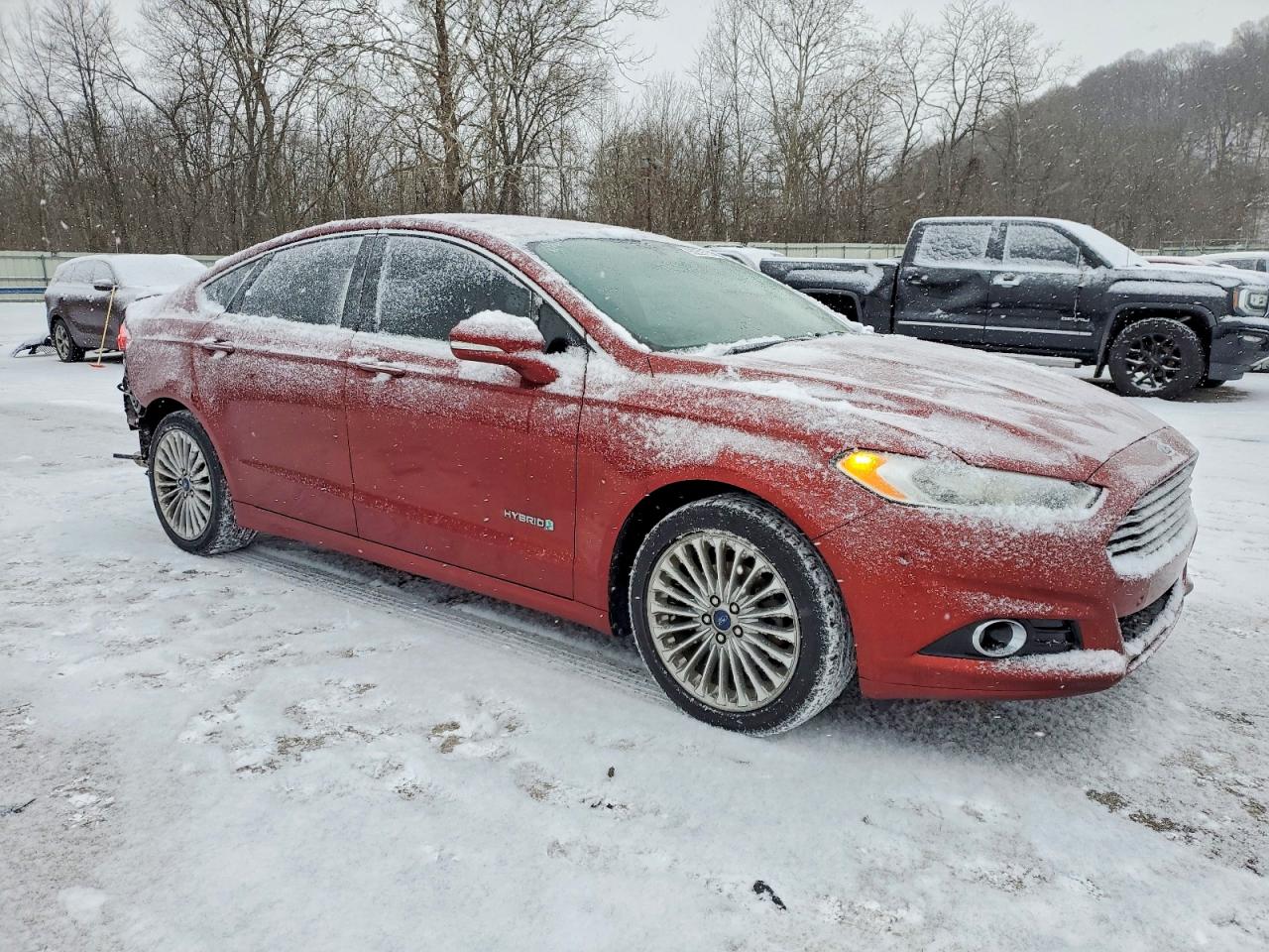 2014 FORD FUSION TITANIUM HEV photo 4