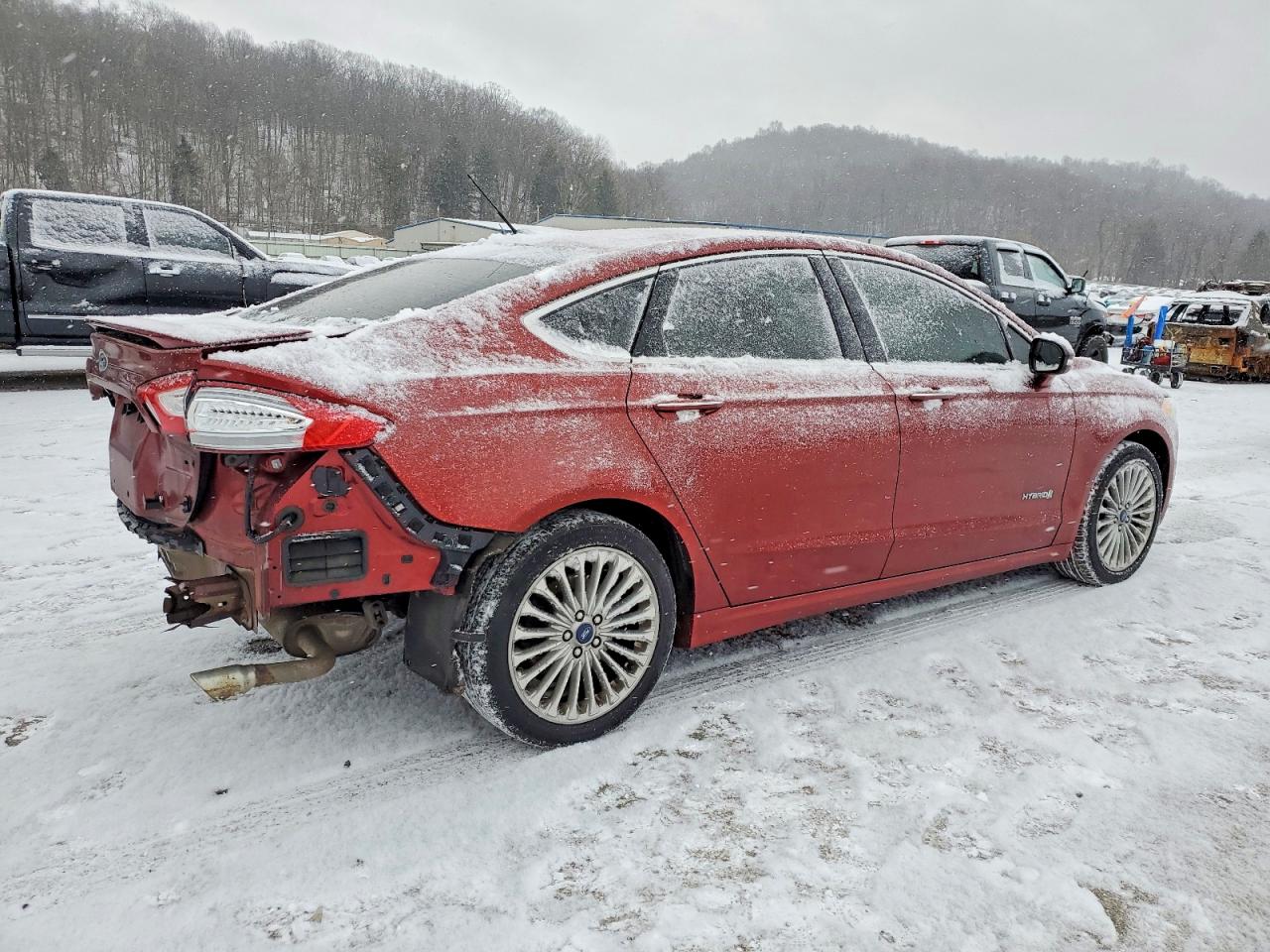 2014 FORD FUSION TITANIUM HEV photo 3