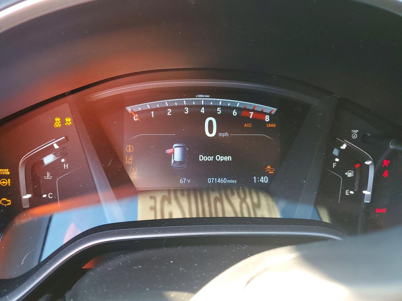 2018 HONDA CR-V TOURING photo 9