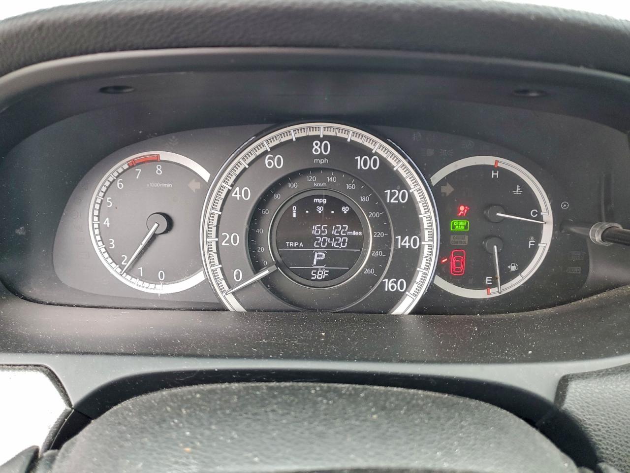 2015 HONDA ACCORD LX photo 9