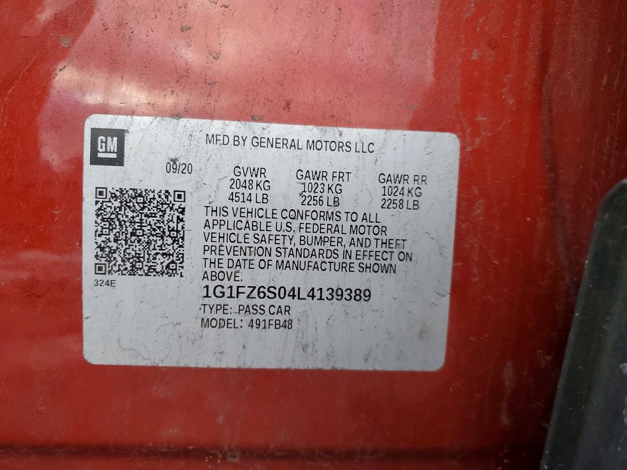 2020 CHEVROLET BOLT EV PREMIER photo 12