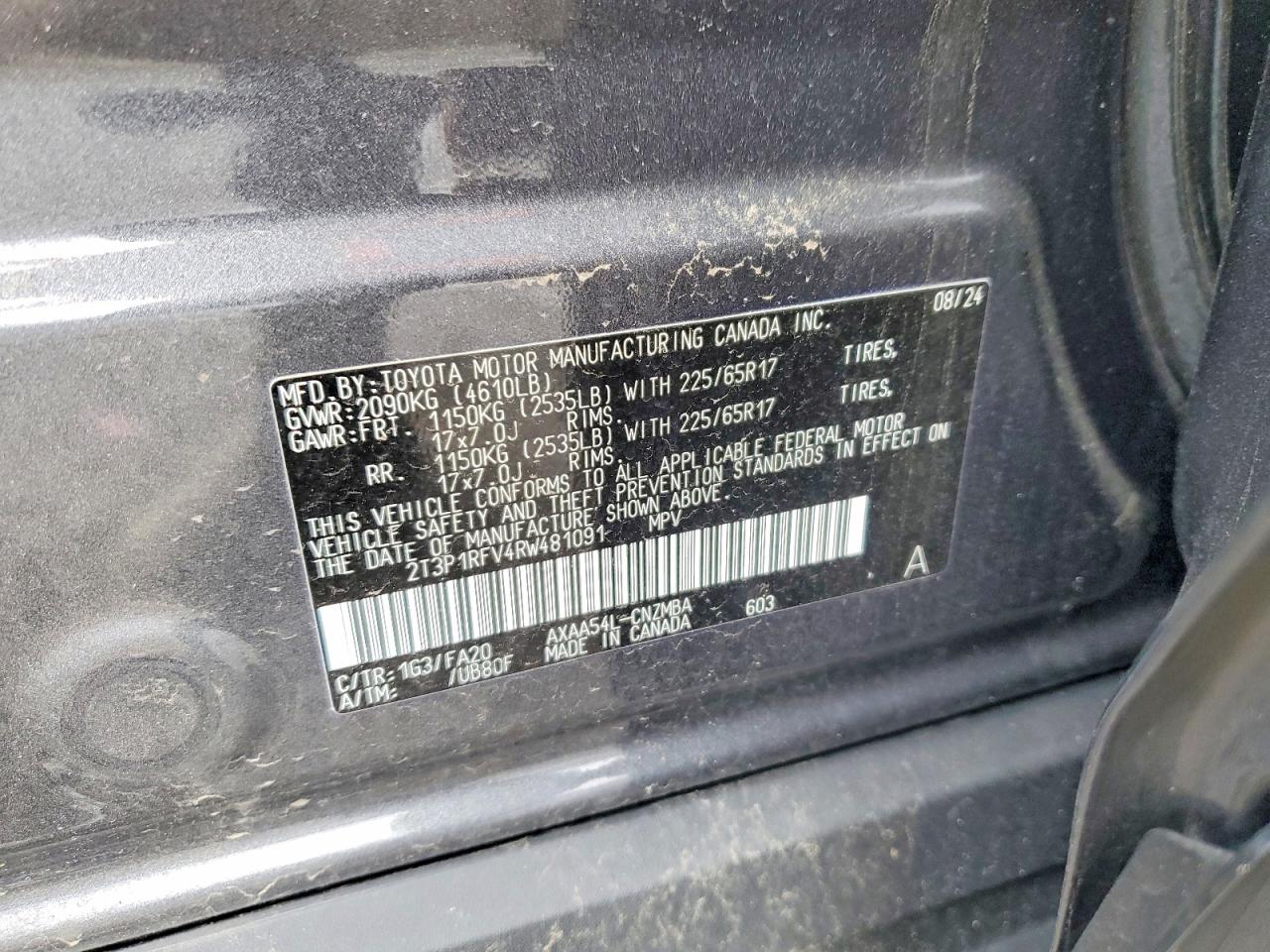2024 TOYOTA RAV4 XLE photo 23