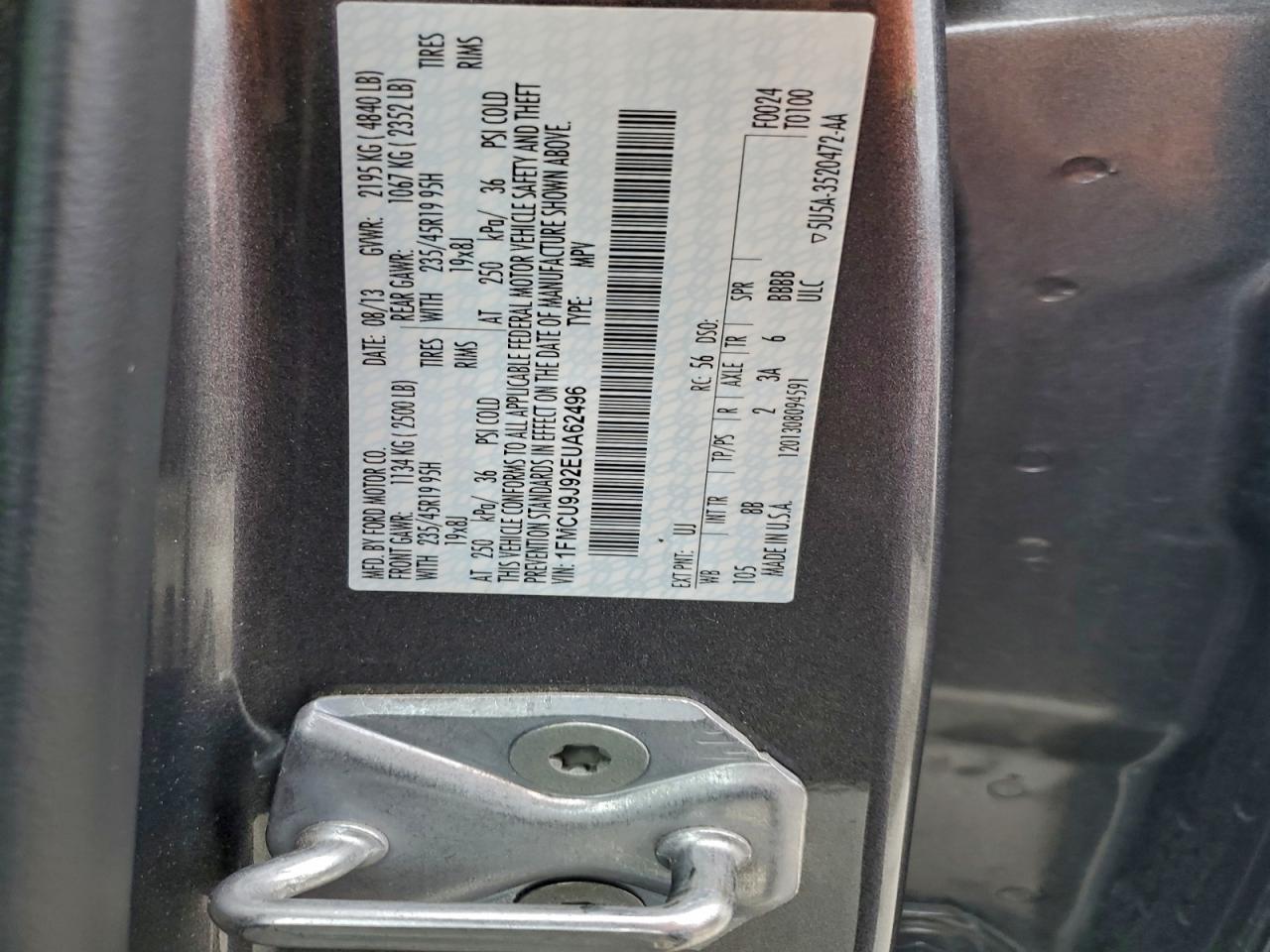 2014 FORD ESCAPE TITANIUM photo 13