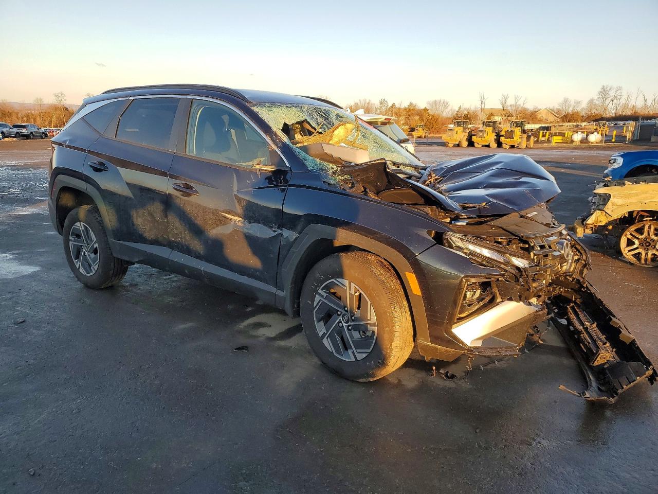 2025 HYUNDAI TUCSON BLUE photo 4