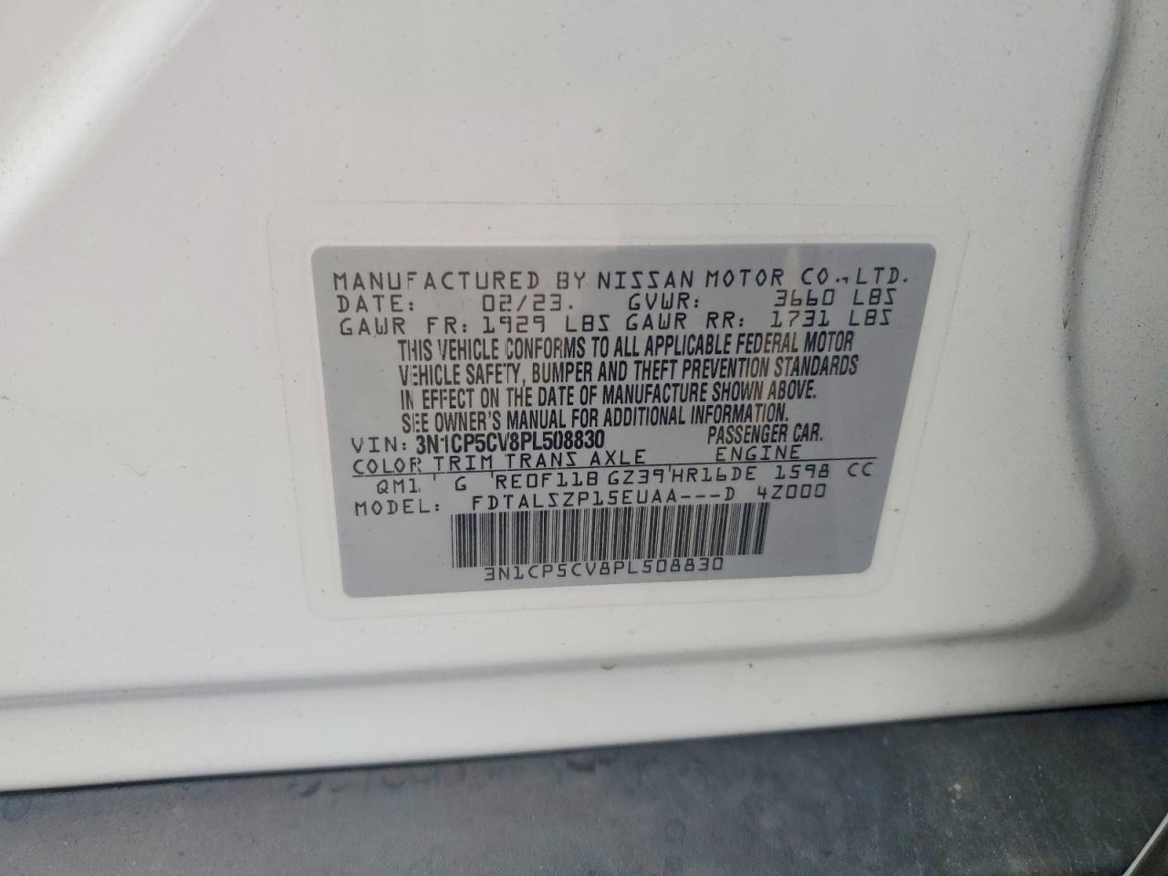 2023 NISSAN KICKS SV photo 13