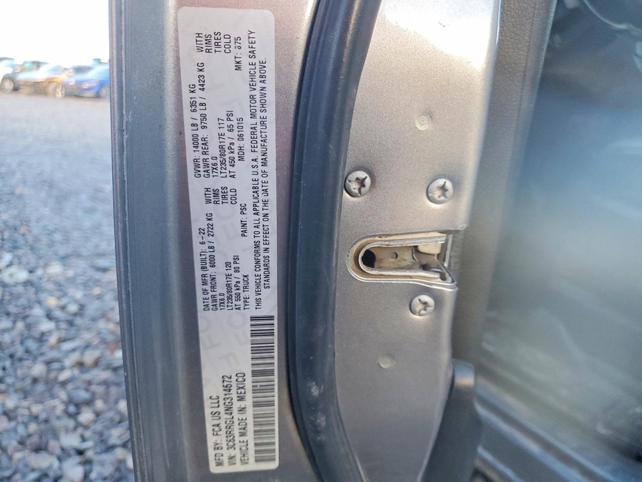 2022 RAM 3500 TRADESMAN photo 10