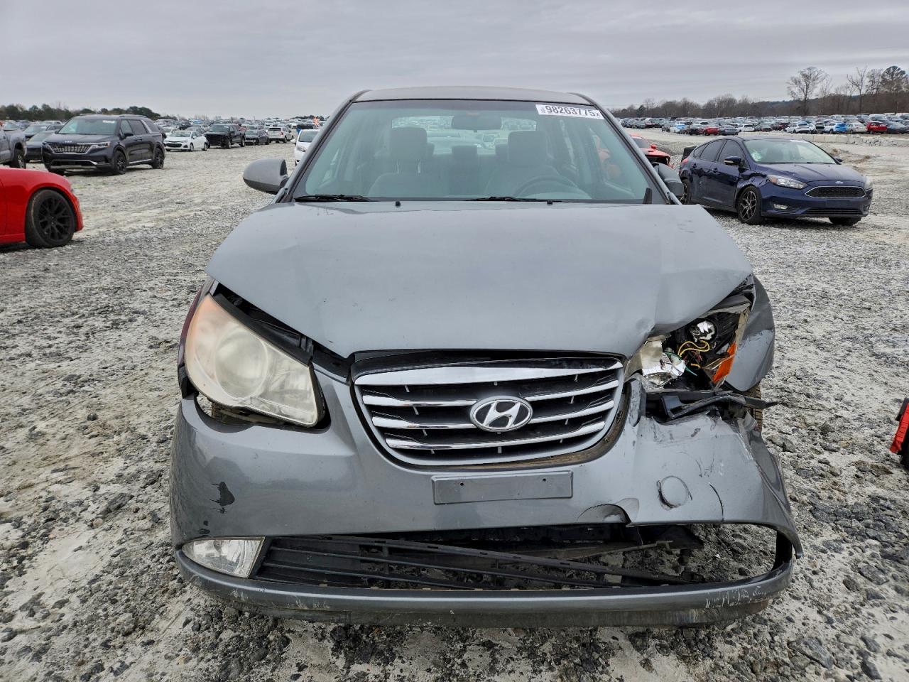 2010 HYUNDAI ELANTRA BLUE photo 5