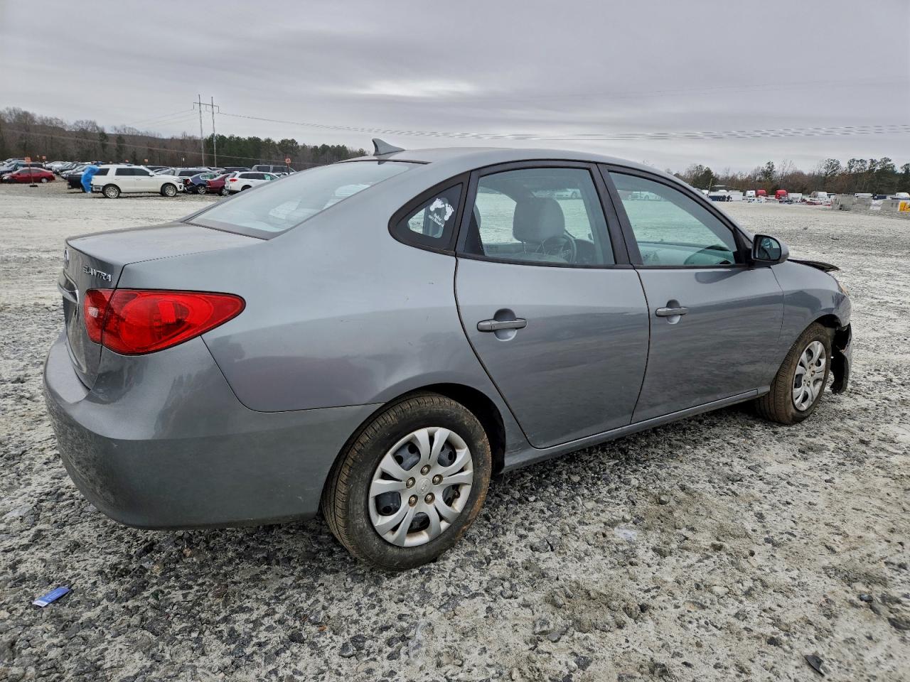 2010 HYUNDAI ELANTRA BLUE photo 3
