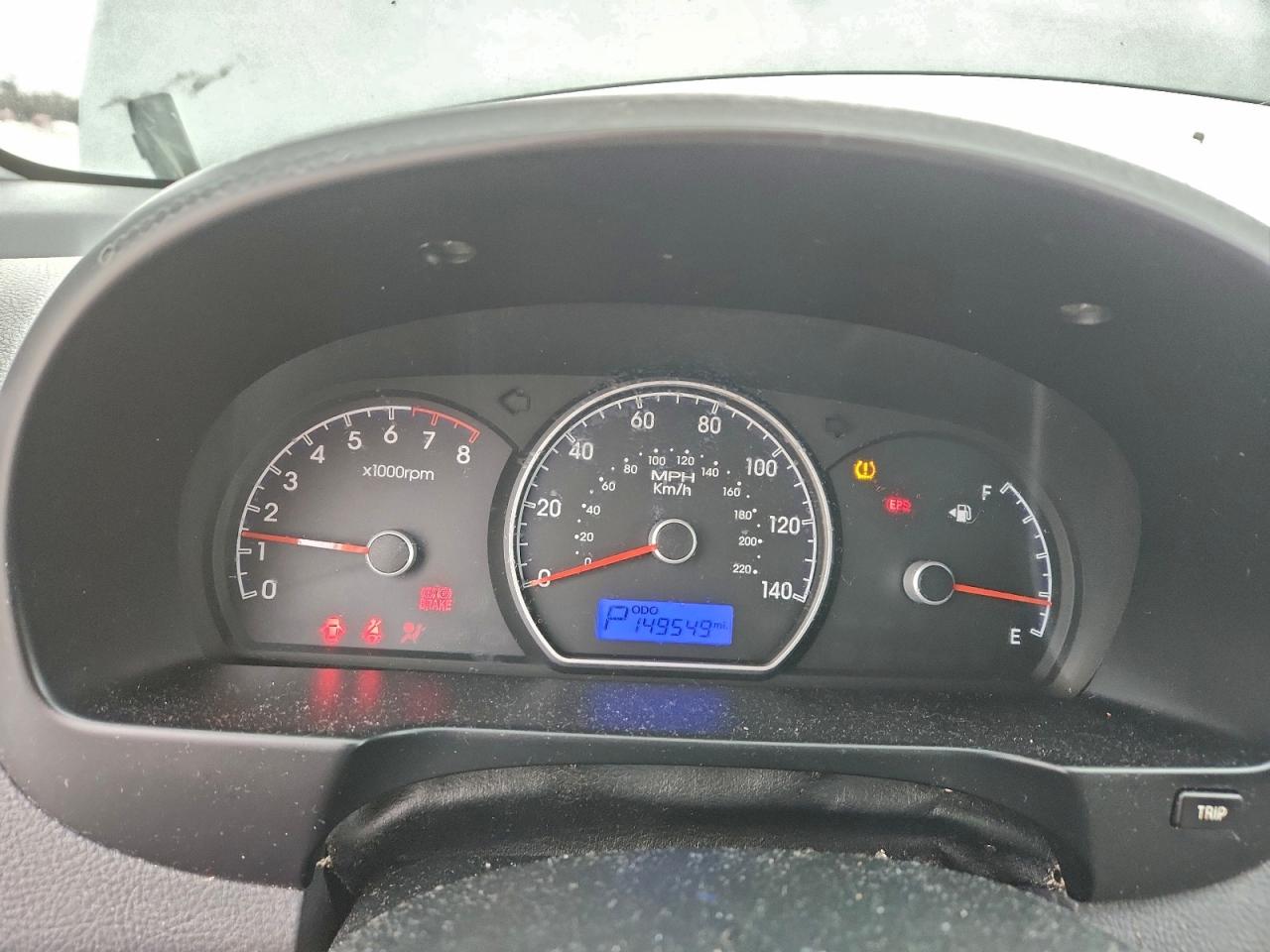 2010 HYUNDAI ELANTRA BLUE photo 9