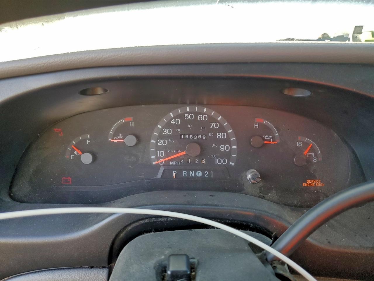 1998 FORD ECONOLINE E150 VAN photo 9